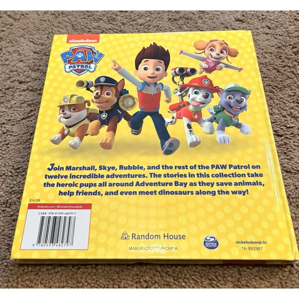Nickelodeon Paw Patrol Stories to Share 12 Stories Hardcover Illustrated New